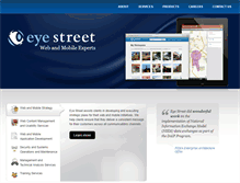 Tablet Screenshot of eyestreet.com